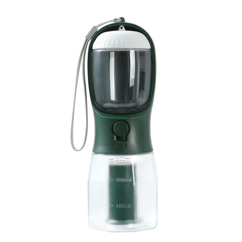 Three-in-one Portable Pet Water Bottle