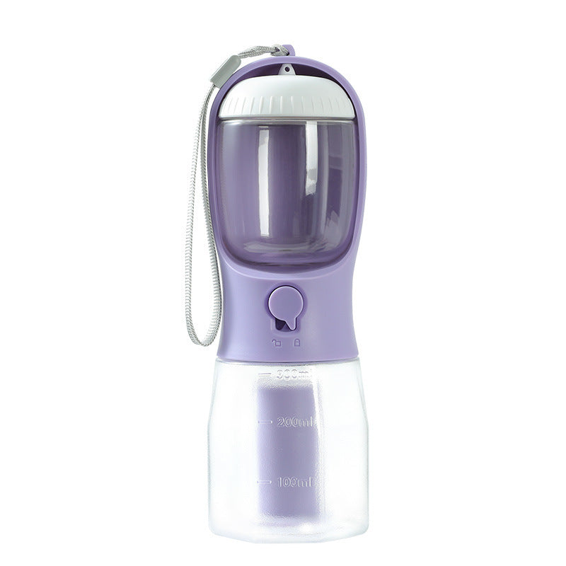 Three-in-one Portable Pet Water Bottle