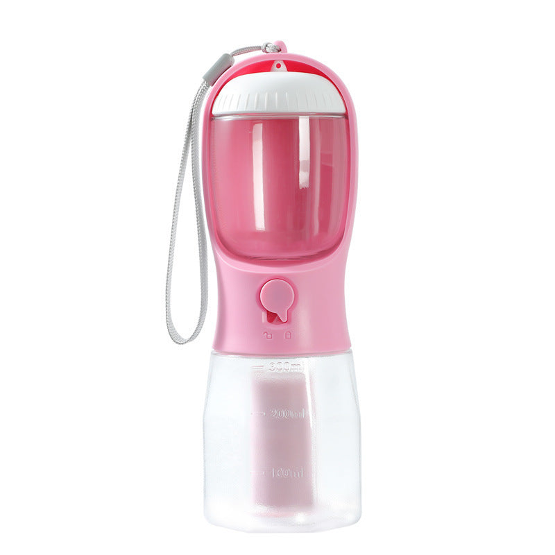 Three-in-one Portable Pet Water Bottle